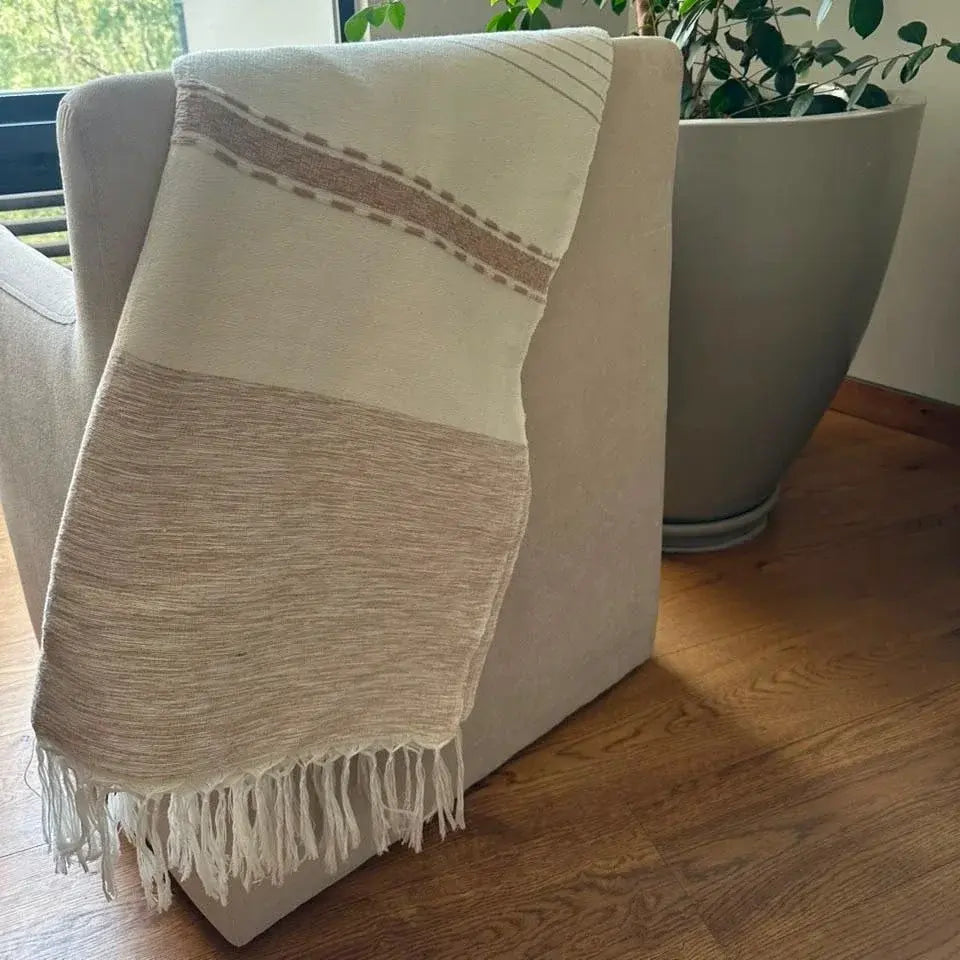 Manta Individual (Beige)