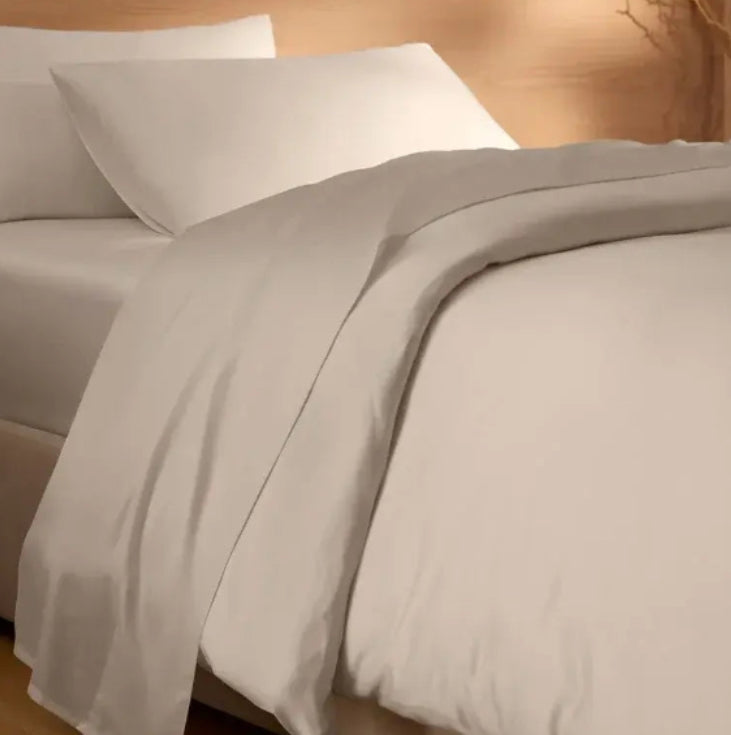 Bamboo Duvet Cover King (White)