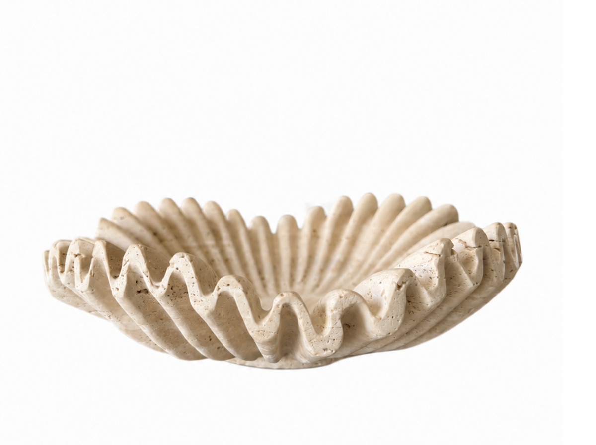 Cave Travertine Tray