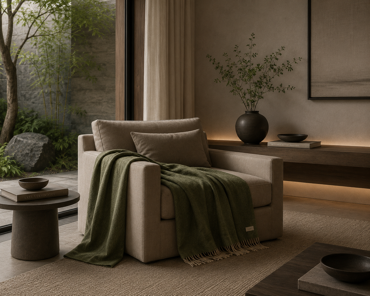 Zermatt Throw (Green)